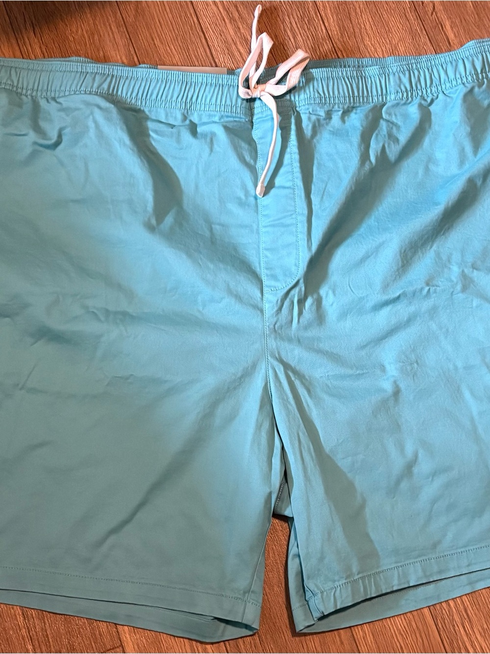 Mutual Weave Mens Big & Tall Teal Shorts
